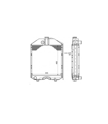 RADIADORES PARA LANDINI 3680201M91