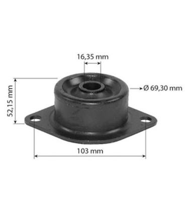 COUSSIN CABINE POUR LANDINI 50 500 1425984M91