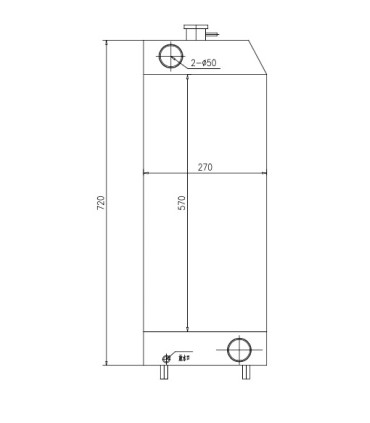 RADIATORI PER CATERPILLAR E305.5 E305.5D 4331630 433-1630