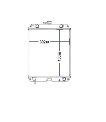 RADIATORI PER  CATERPILLAR  303 E303 143-2296 143-2296