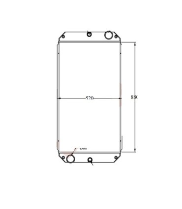 RADIADORES PARA CATERPILLAR 120M 140M 140K 310-5882 256-5308 CA3105882 3105882 2565308