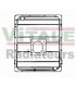 RADIATEUR POIDS LOURDS RENAULT TRUCKS 210-230-260-280-290 BOM