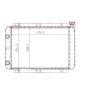 RADIADORES PARA TORO 100-6421  1006421 148362 148362 148-362