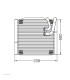 EVAPORADOR DE AIRE ACONDICIONADO PARA  Hyundai KIA 9921459010