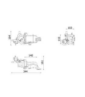 EGR PARA  RENAULT TRAFIC III 147357086R