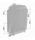 Radiatore dell'acqua per trattore New Holland Fiat Someca 400 420