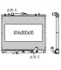 KÜHLER FÜR MITSUBISHI L200 III K6 PAJERO SPORT I SAV K70 K90 MR571147 MR258668