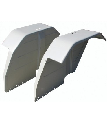PAIR OF ADAPTABLE RIGHT AND LEFT MUDGUARDS FOR FORD NEW HOLLAND C9NN9450082A C9NN9450083A D2NN9450082A D2NN94500