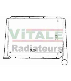 INTERCOOLER ECHANGEUR AIR RENAULT TRUCKS ECHANGEUR AIR RVI G 340 TI