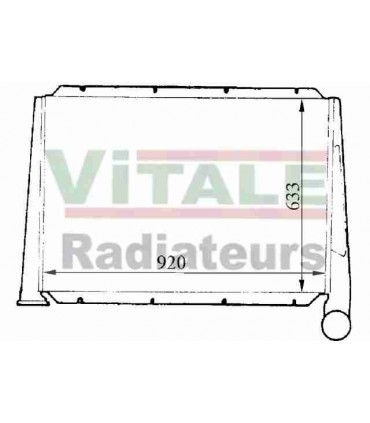 INTERCOOLER ECHANGEUR AIR RENAULT TRUCKS ECHANGEUR AIR RVI G 340 TI