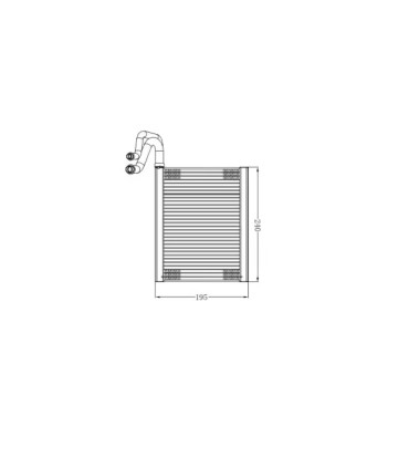 copy of EVAPORATOR FOR PEUGEOT CITROEN 1617871480