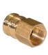 RACCORDO PNEUMATICO FEMMINA-FEMMINA FILETTATURA 1/2 25MM POLLICI 26KAIW21MPX