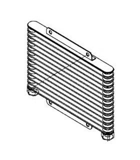 OIL RADIATOR FOR ISEKI SF224 SF235 1801-509-530-00 180150953000