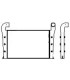 INTERCOOLER ECHANGEUR AIR POUR HITACHI ZX470LC-5B ZX470LCH-5B YA00004877