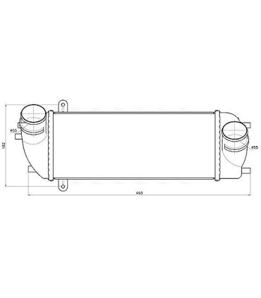 ECHANGEUR D'AIR POUR HYUNDAI 28271-2F050 282712F050