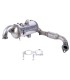 CATALYSEUR POUR FORD 1731YQ 9677468180 174059 1606857180 174059