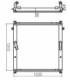 RADIATORE DELL'OLIO PER CATERPILLAR 1241763 124-1763