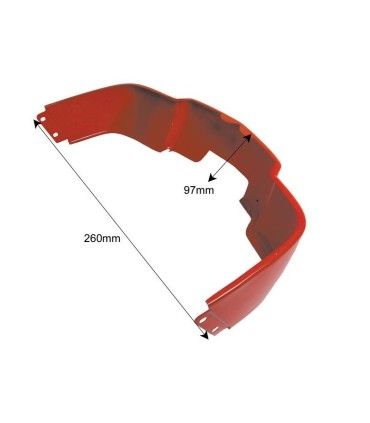 Panneau arrière sous tableau de bord POUR REFERENCE 1865760M1, 3763331M1