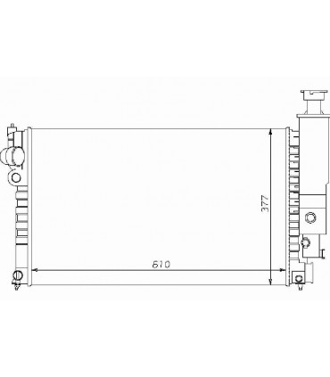 Radiateur EAU PEUGEOT 405 