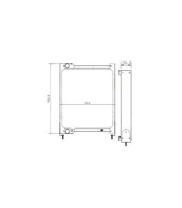 RADIATOR FOR CATERPILLAR 924G 924GZ 924H 924HZ 928G 928H 928HZ 930G 930H 1851016 MNY70268601C0C