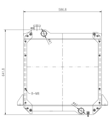 RADIATORI PER CATERPILLAR 2287674 228-7674