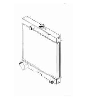  Radiateur eau pour SCANIA Série P 95-04 