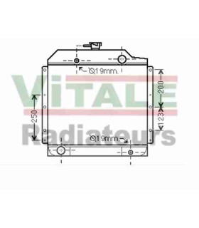 RADIATEUR EAU RENAULT AGRI 