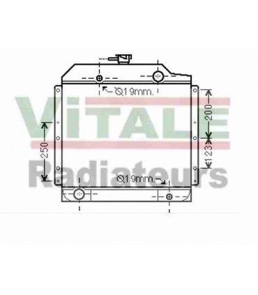 RADIATORE ACQUA RENAULT AGR