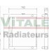 Radiatore ad acqua CASE CX210