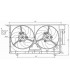  Radiateur eau pour SCANIA Série P 95-04 