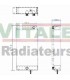 Radiateur moteur Tracteur RENAULT AGRI 58.12 / 58.32 