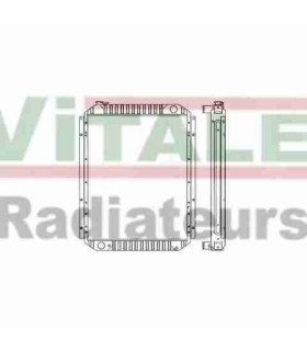  Radiateur eau pour SCANIA Série P 95-04 