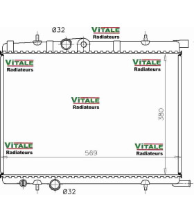 Radiateur moteur PICASSO de 99