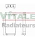 Radiatore dell'acqua KOMATSU D65