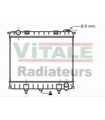 Radiatore dell'acqua per Range Rover 2 II LP