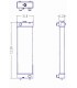  Radiateur eau pour SCANIA Série P 95-04 