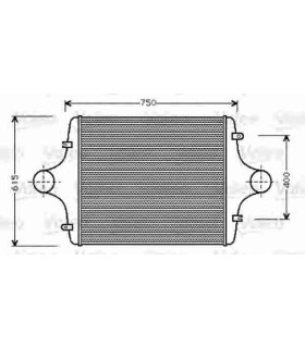 ECHANGEUR AIR  INTERCOOLER MAN F90