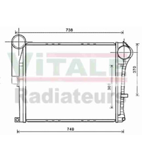  Radiateur moteur Citroën HY 