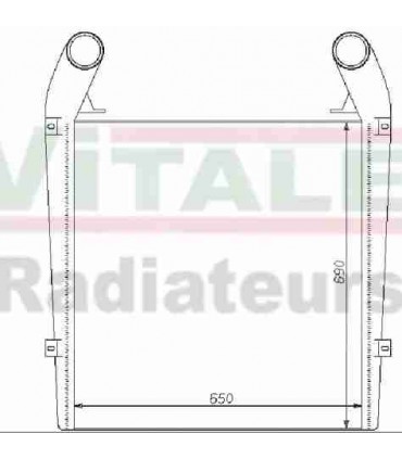  Radiateur moteur Citroën HY 