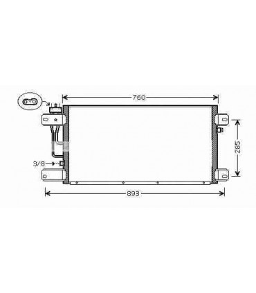 CONDENSEUR CLIMATISATION SCANIA