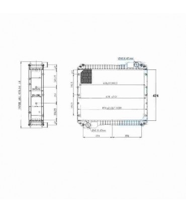 RADIATEUR EAU JCB 5CX