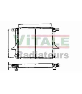 RADIATEUR EAU RENAUL TRUCKS MIDLINER S120