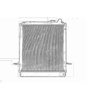  Radiateur moteur SCANIA Série P 95-04 