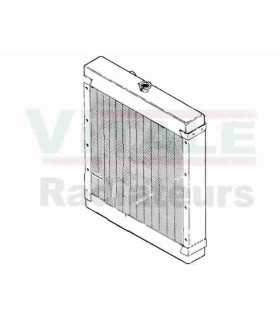 Radiatore ad acqua standard Case 721