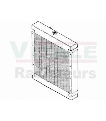 Radiatore ad acqua standard Case 721