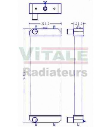 Radiatore ad acqua HITACHI ZX170W3