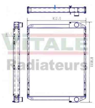 Radiatore dell'acqua HINO FS