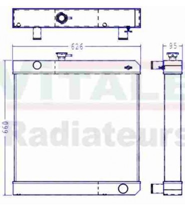 Radiatore ad acqua JOHNSTON C40