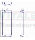 Radiatore ad acqua KOMATSU PC600LC