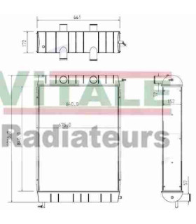  Radiateur moteur Citroën HY 